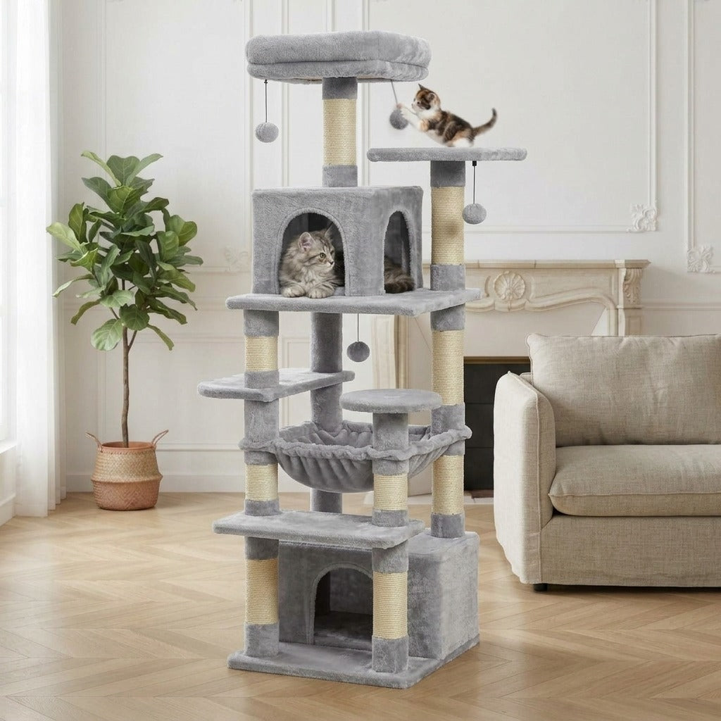 Grand Arbre à Chat 136 cm pour Chaton