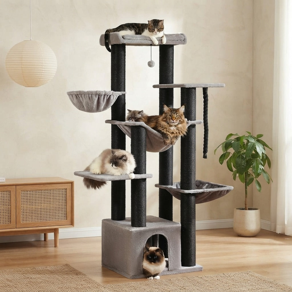 Arbre à Chat XXL 170 cm pour Maine Coon